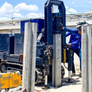 ไมโครไพล์แบบกดไฮดรอลิค